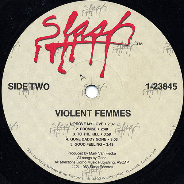 Violent Femmes : Violent Femmes (LP, Album, RP, All)