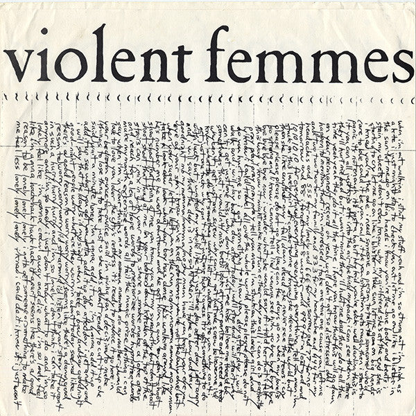Violent Femmes : Violent Femmes (LP, Album, RP, All)