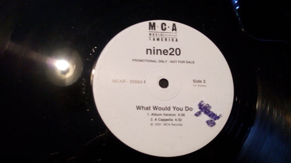 Nine20 : What Would You Do? (12", Promo)