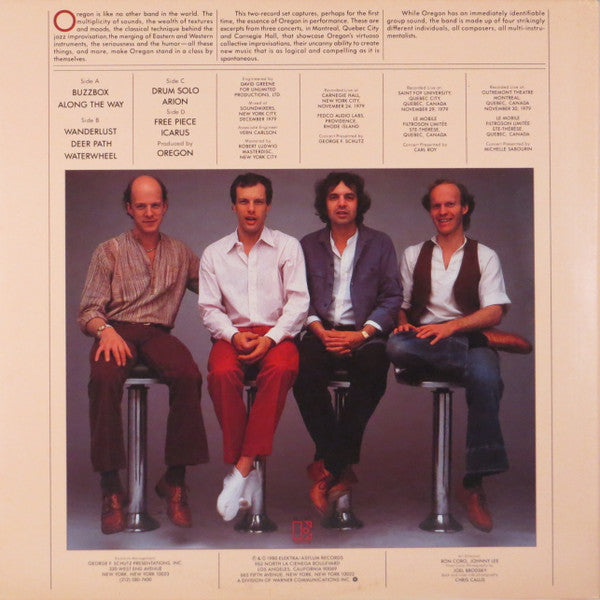 Oregon : In Performance (2xLP, Album, Promo, SP )