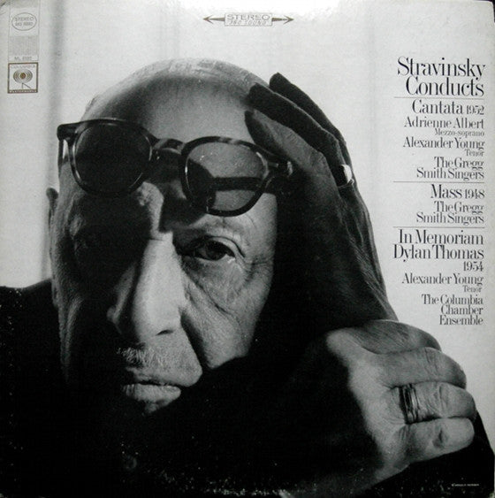 Igor Stravinsky : Stravinsky Conducts Cantata / Mass / In Memoriam Dylan Thomas (LP, Album)