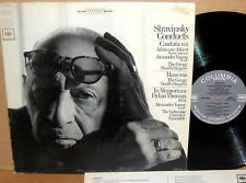 Igor Stravinsky : Stravinsky Conducts Cantata / Mass / In Memoriam Dylan Thomas (LP, Album)