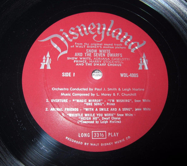Various : Snow White And The Seven Dwarfs (LP, Album, Mono)
