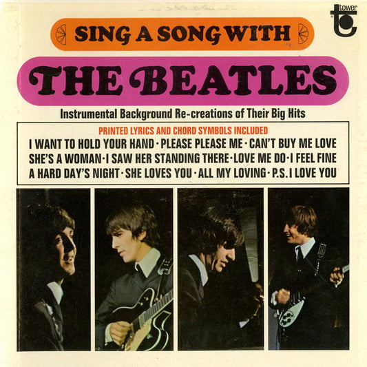 Jimmie Haskell : Sing A Song With The Beatles! (Instrumental Background Re-Creations Of Their Big Hits) (LP, Mono, Gat)