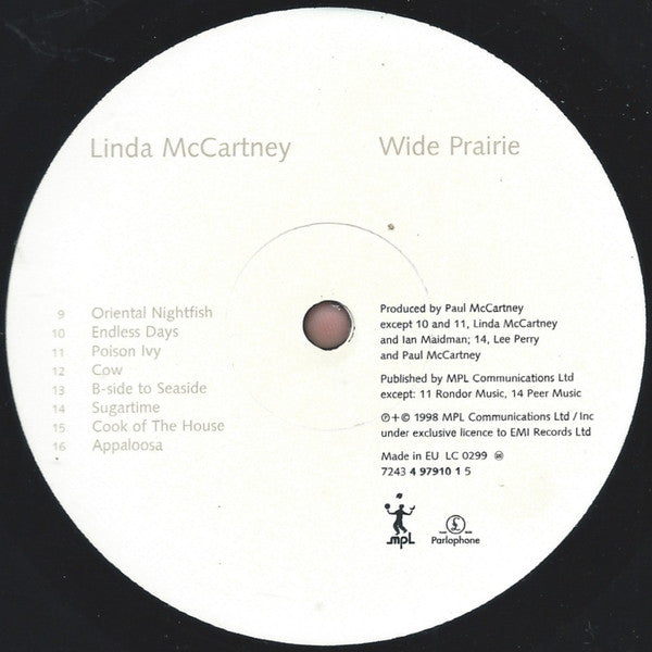 Linda McCartney : Wide Prairie (LP, Comp)