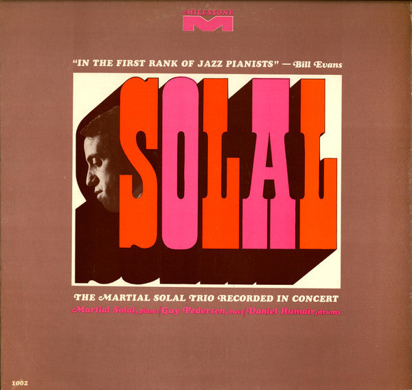 Martial Solal Trio : Solal! (LP, Comp, Mono, RM)