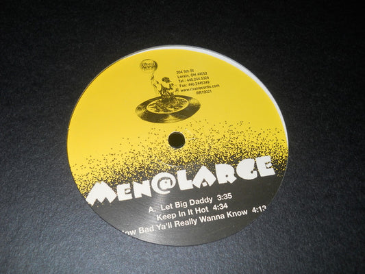 Men At Large : Men@Large (12")