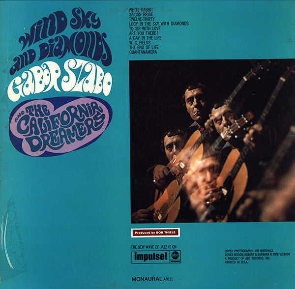 Gabor Szabo And The California Dreamers : Wind, Sky And Diamonds (LP, Mono, Promo)