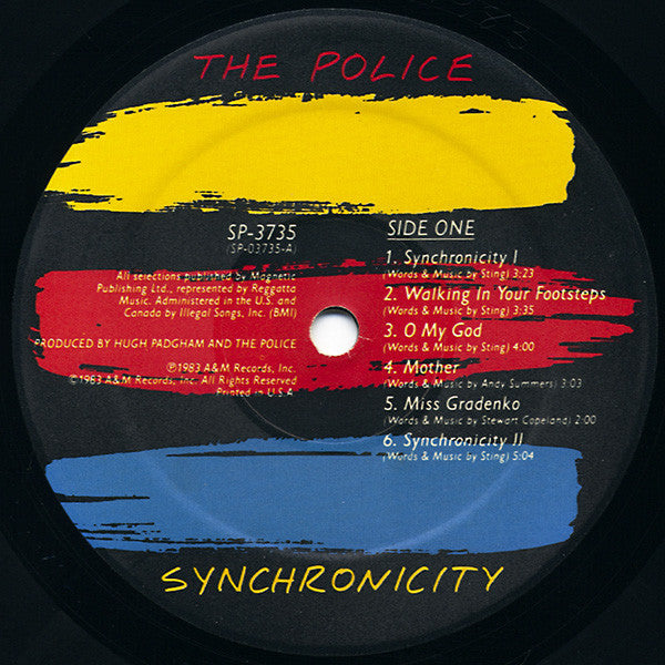 The Police : Synchronicity (LP, Album, KC-)