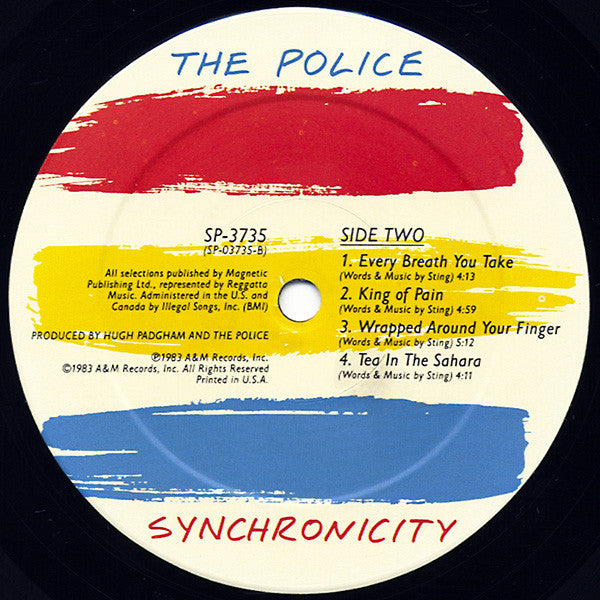 The Police : Synchronicity (LP, Album, KC-)
