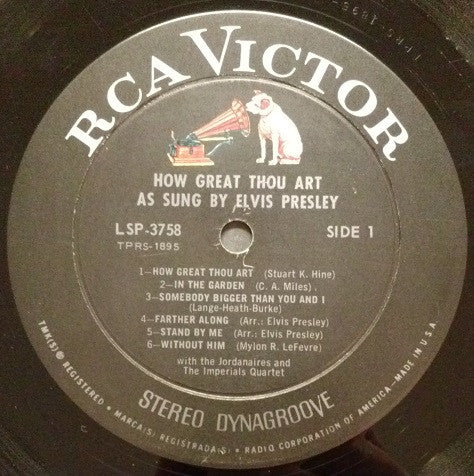 Elvis Presley : How Great Thou Art (LP, Album)