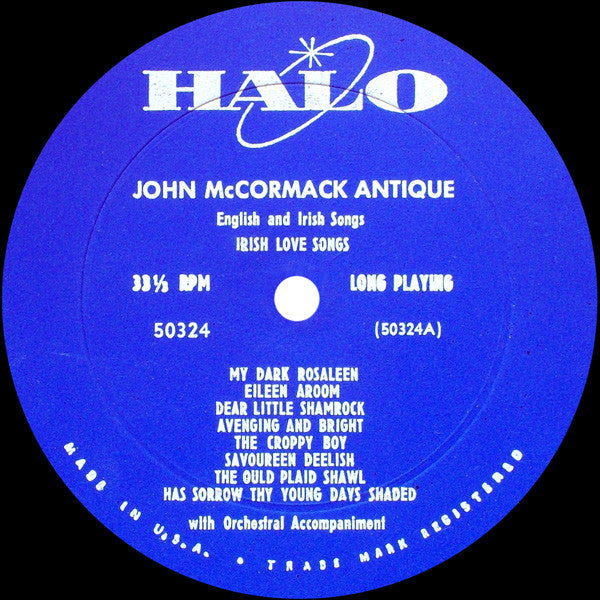 John McCormack (2) : John McCormack Antique (English And Irish Songs) (LP, Comp)