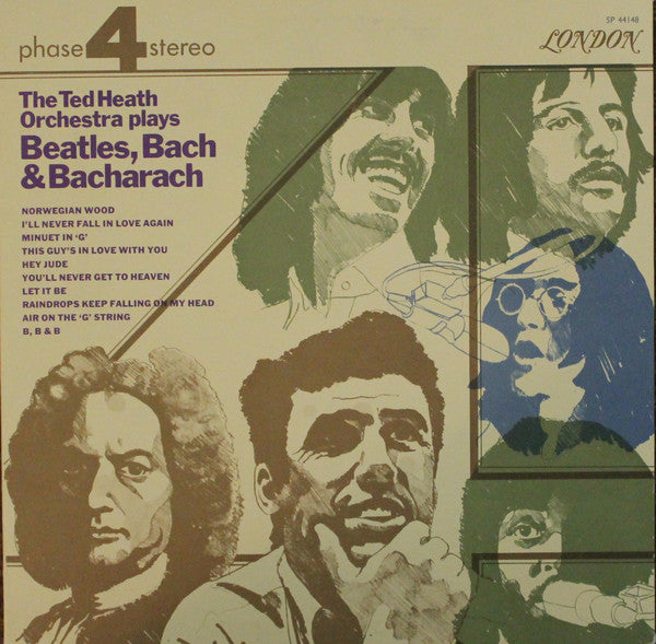 The Ted Heath Orchestra* : The Ted Heath Orchestra Plays Beatles, Bach & Bacharach (LP, Gat)