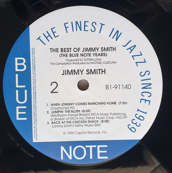 Jimmy Smith : The Best Of Jimmy Smith (LP, Comp)