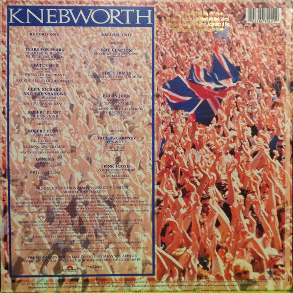 Various : Knebworth (2xLP, Album, Gat)