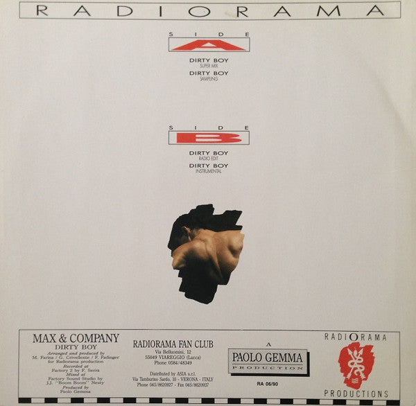 Max & Company : Dirty Boy (12")