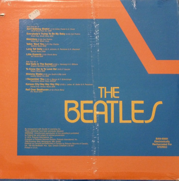The Beatles : Recorded Live In Hamburg 1962 (Volume 2) (LP)
