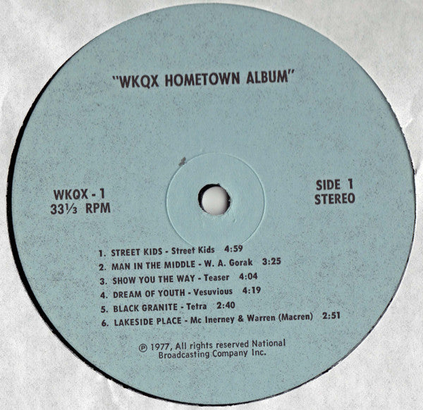 Various : WKQX Hometown Album (LP)