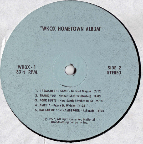 Various : WKQX Hometown Album (LP)