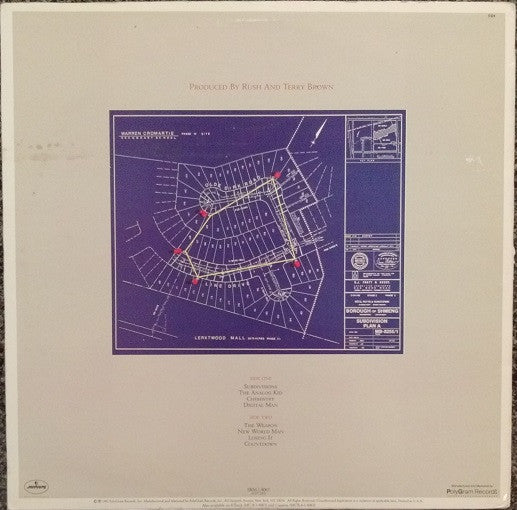 Rush : Signals (LP, Album, PRC)