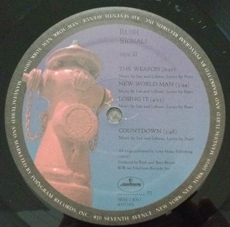 Rush : Signals (LP, Album, PRC)