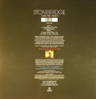 StoneBridge vs. Ultra Naté : Freak On (12")