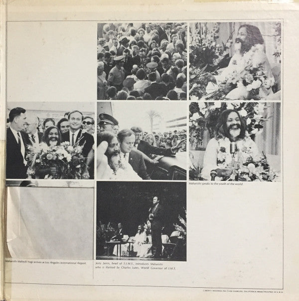 Maharishi Mahesh Yogi : The Master Speaks (LP, Album)
