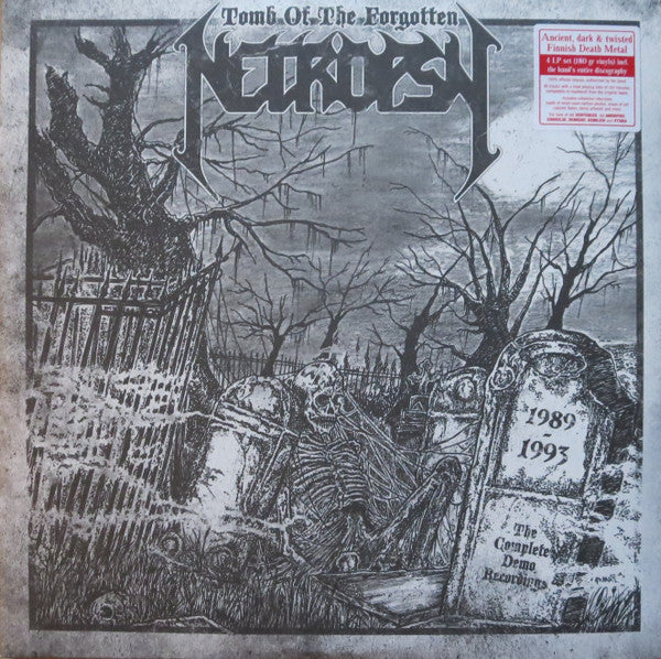 Necropsy (7) : Tomb Of The Forgotten (The Complete Demo Recordings 1989-1993) (4xLP, Comp)