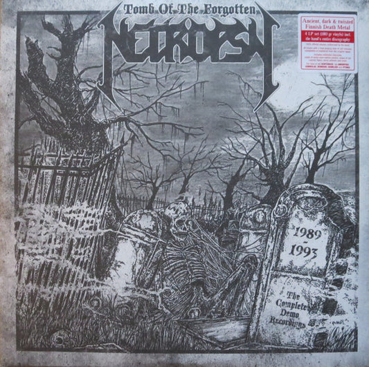 Necropsy (7) : Tomb Of The Forgotten (The Complete Demo Recordings 1989-1993) (4xLP, Comp)