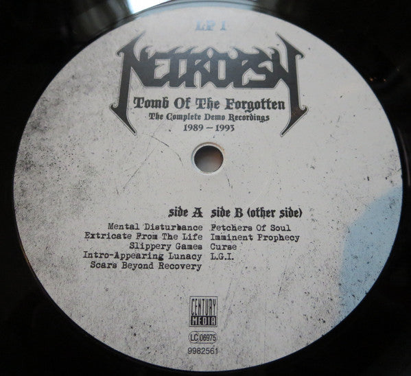 Necropsy (7) : Tomb Of The Forgotten (The Complete Demo Recordings 1989-1993) (4xLP, Comp)