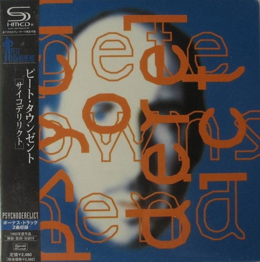 Pete Townshend : Psychoderelict (CD, Album, RE, Min)