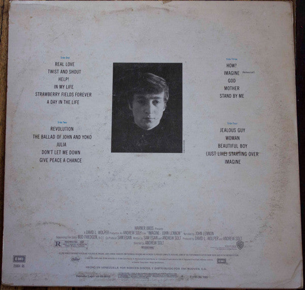John Lennon : Imagine - Music From The Motion Picture (2xLP, Comp)