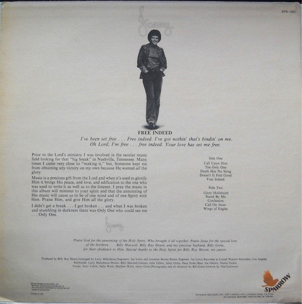 Janny Grein : Free Indeed (LP, Album)