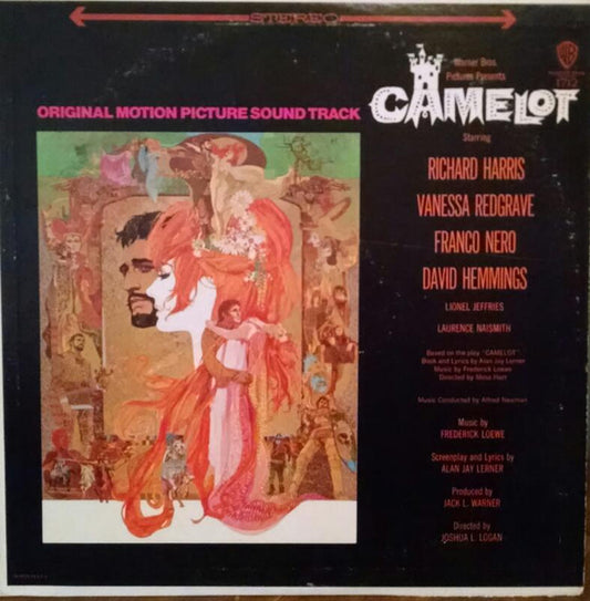Lerner & Loewe - Richard Harris, Vanessa Redgrave, Franco Nero, David Hemmings : Camelot (Original Motion Picture Sound Track) (LP, Album, RP)