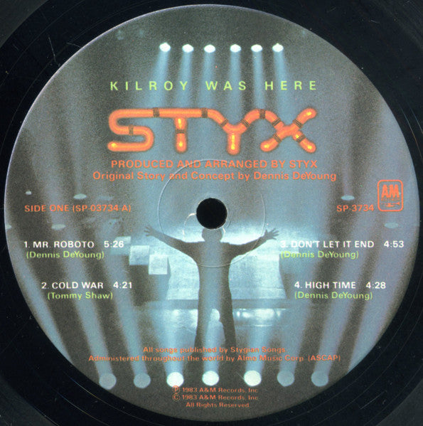 Styx : Kilroy Was Here (LP, Album, RCA)