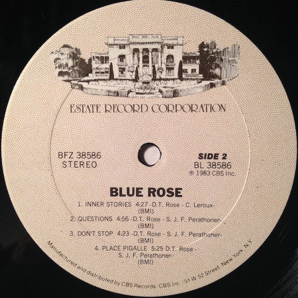Blue Rose : Blue Rose (LP, Album)