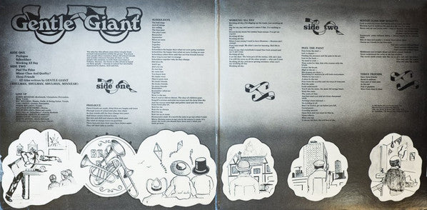 Gentle Giant : Three Friends (LP, Album, RE, Ter)