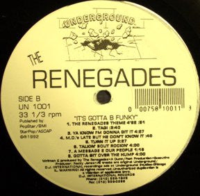 The Renegades : It's Gotta B Funky (LP, Album)
