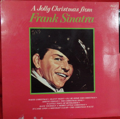 Frank Sinatra : A Jolly Christmas From Frank Sinatra (LP, Album, RE)