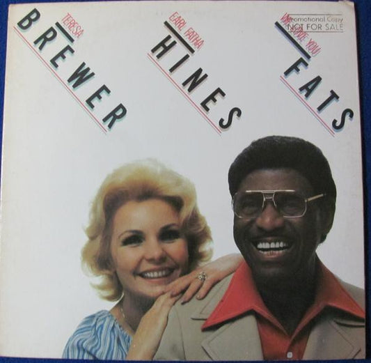 Teresa Brewer, Earl Hines : We Love You Fats (LP, Album, Gat)