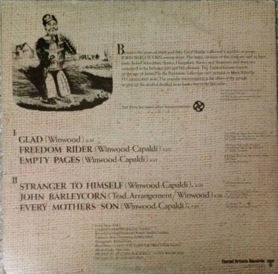 Traffic : John Barleycorn Must Die (LP, Album, RE, Ter)