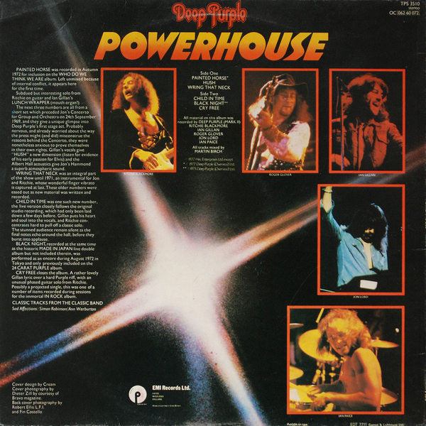 Deep Purple : Powerhouse (LP, Album)