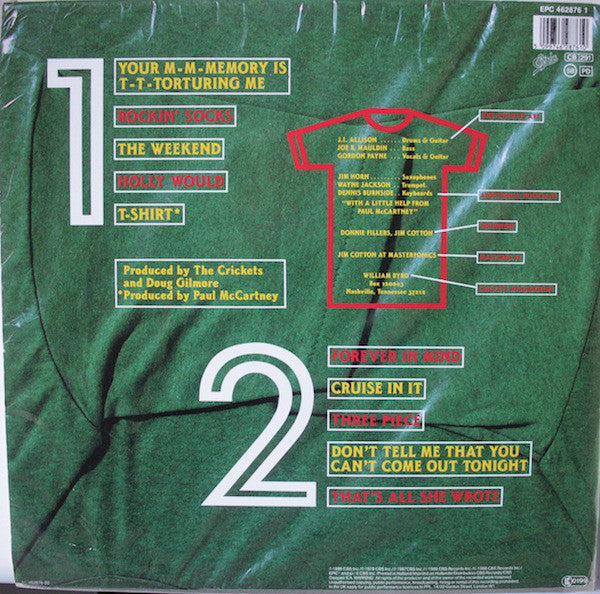 The Crickets (2) : T-Shirt (LP, Album)