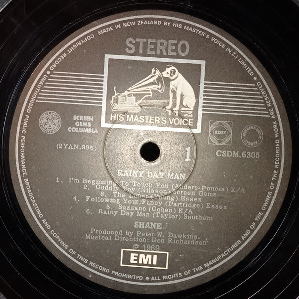 Shane* : Rainy Day Man (LP, Album)