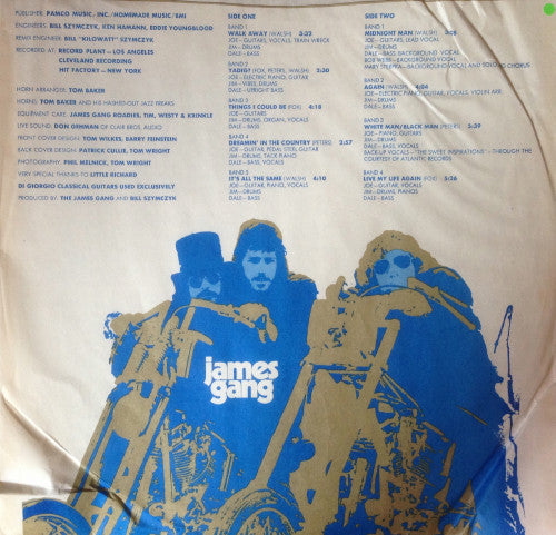 James Gang : Thirds (LP, Album, Club, Rec)