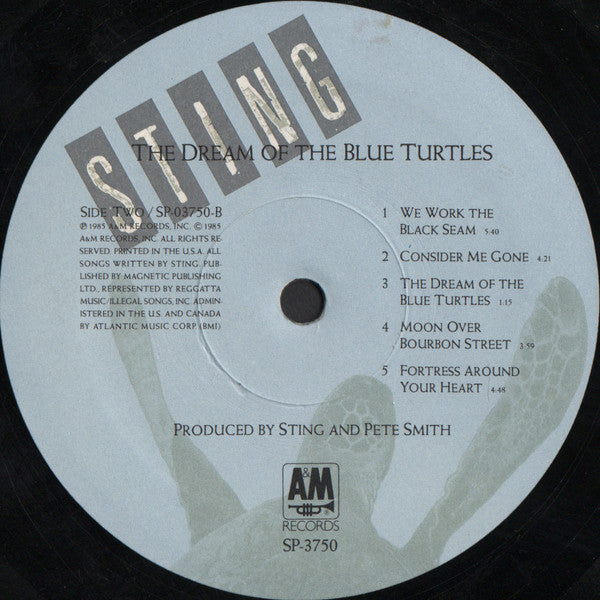 Sting : The Dream Of The Blue Turtles (LP, Album, EMW)