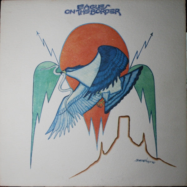 Eagles : On The Border (LP, Album, CTH)
