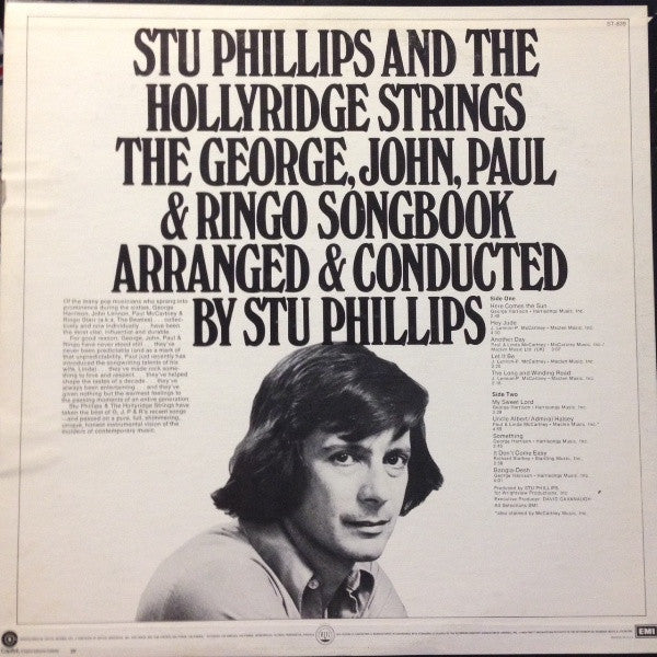 Stu Phillips, The Hollyridge Strings : The George, John, Paul & Ringo Songbook (LP, Album)