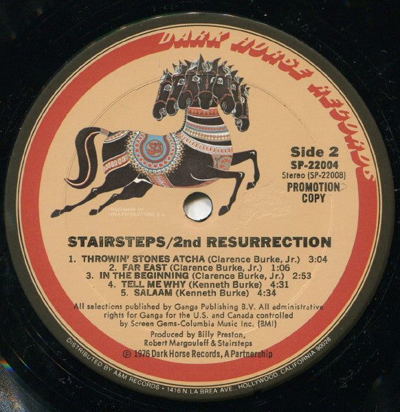 Stairsteps* : 2nd Resurrection (LP, Album, Promo)