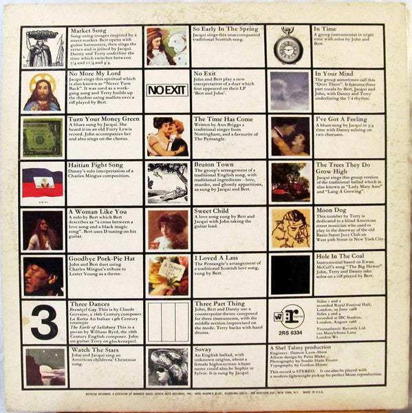Pentangle : Sweet Child (2xLP, Album, RE, Ter)